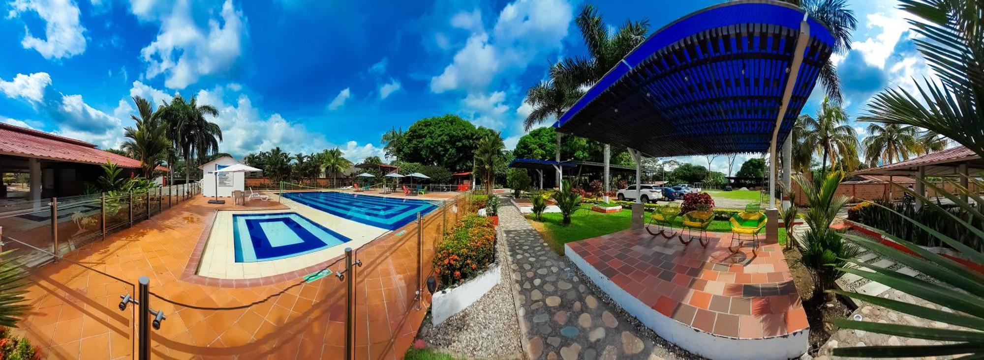 Hotel Campestre Las Palmas Sas Вилавиченцио Екстериор снимка